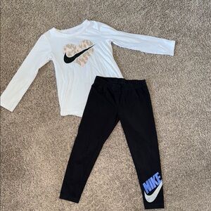 Nike Black Leggings Sleek Athletic Fit
